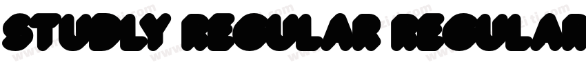 Studly Regular Regular字体转换
